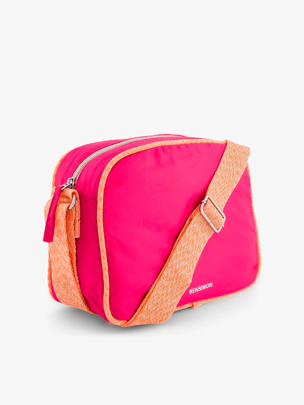 SMALL BESACE BAG COLOR LINE - AZALEA - - Ghiglino1893