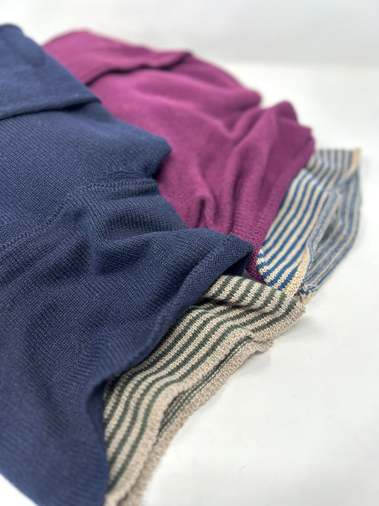 DOLCEVITA "MALLY" DOPPIO COLLO RIGHINE - 2 COLORI - Ghiglino1893