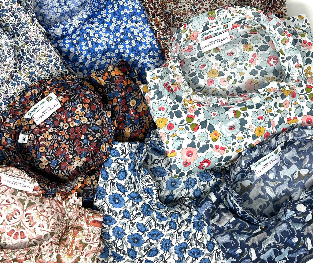 CAMICIA SISSY LIBERTY FABRICS - 8 FANTASIE - Ghiglino1893