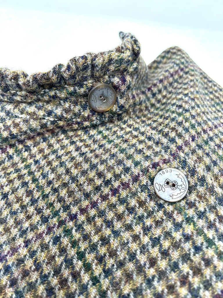 GIACCA DEL CAMALLO "LADIES" MICRO ROUCHES HARRIS TWEED - 3 COLORI - Ghiglino1893