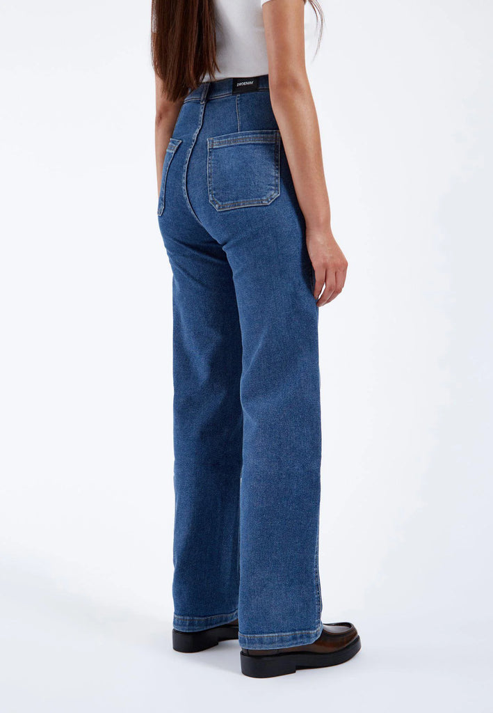 JEANS MOXY STRAIGHT PATCHE POCHET DR.DENIM - MID RETRO - Ghiglino1893
