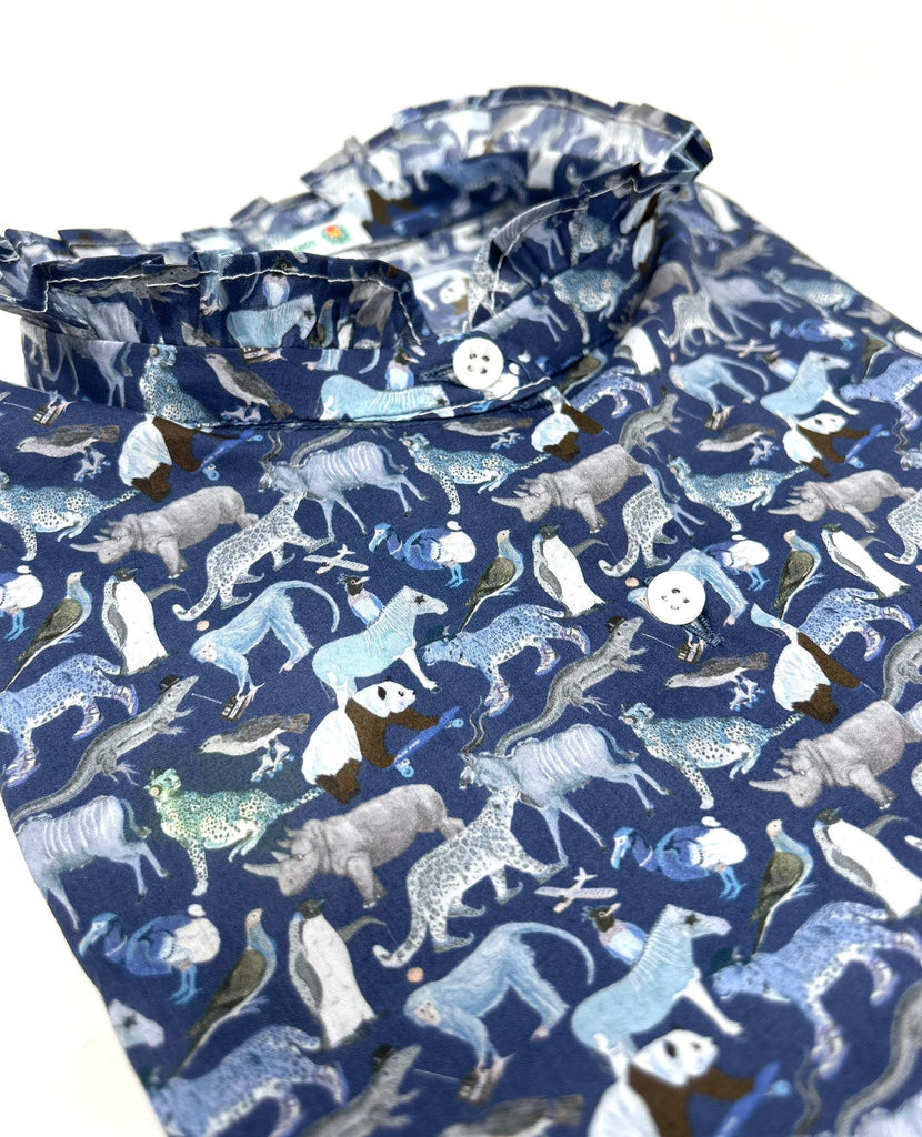 CAMICIA SISSY LIBERTY FABRICS - 8 FANTASIE - Ghiglino1893