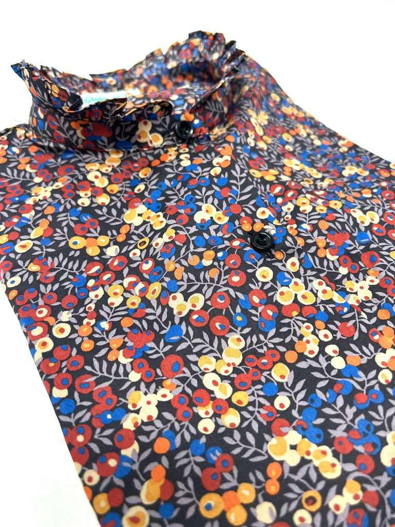 CAMICIA SISSY LIBERTY FABRICS - 8 FANTASIE - Ghiglino1893