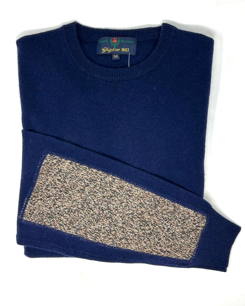 MAGLIONE "TOMMY" TOPPA MOULINE' - Ghiglino1893