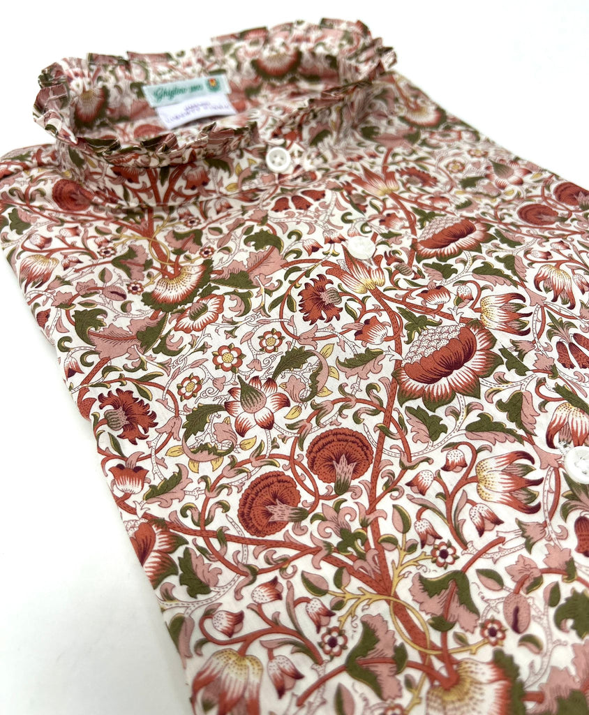CAMICIA SISSY LIBERTY FABRICS - 8 FANTASIE - Ghiglino1893