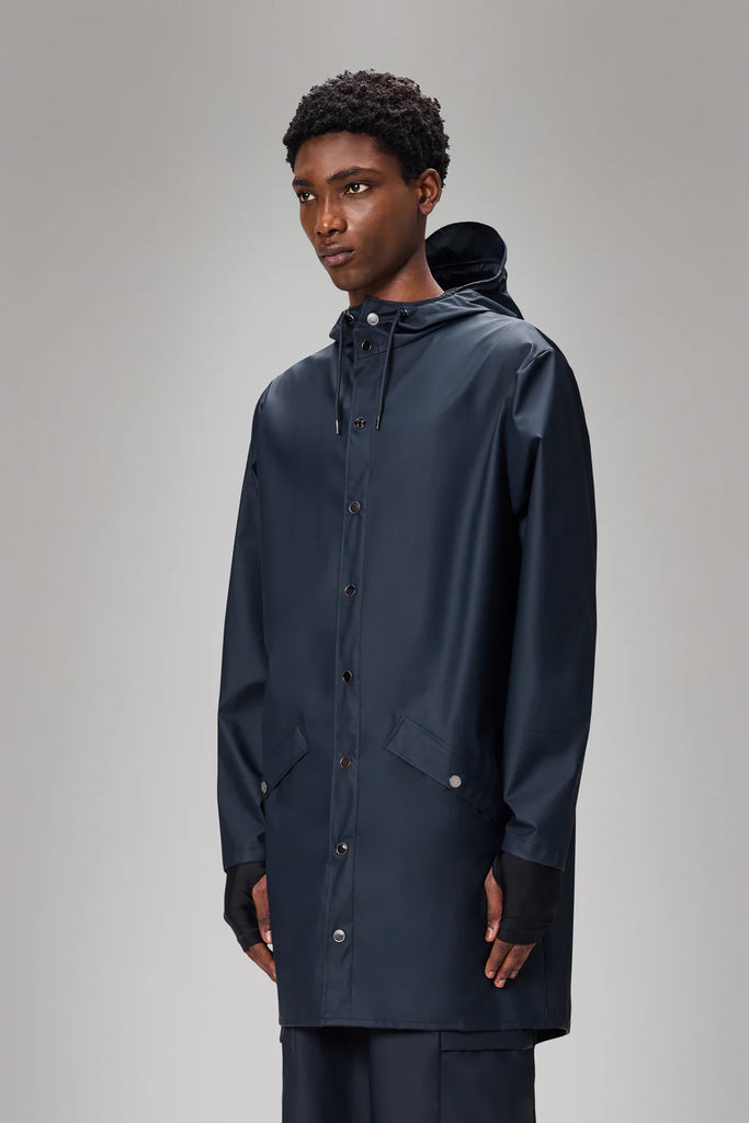 LONG JACKET BLU  RAINS - Ghiglino1893