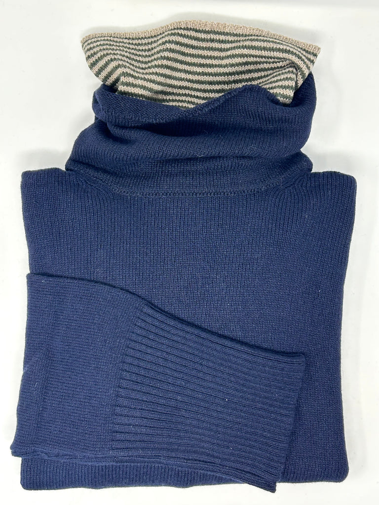 DOLCEVITA "MALLY" DOPPIO COLLO RIGHINE - 2 COLORI - Ghiglino1893