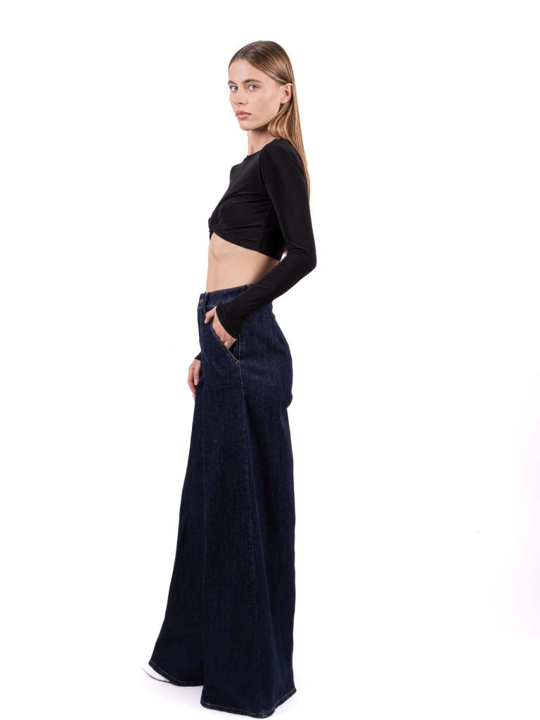 JEANS FARFALLA CIGALA’S - BLU DENIM - Ghiglino1893