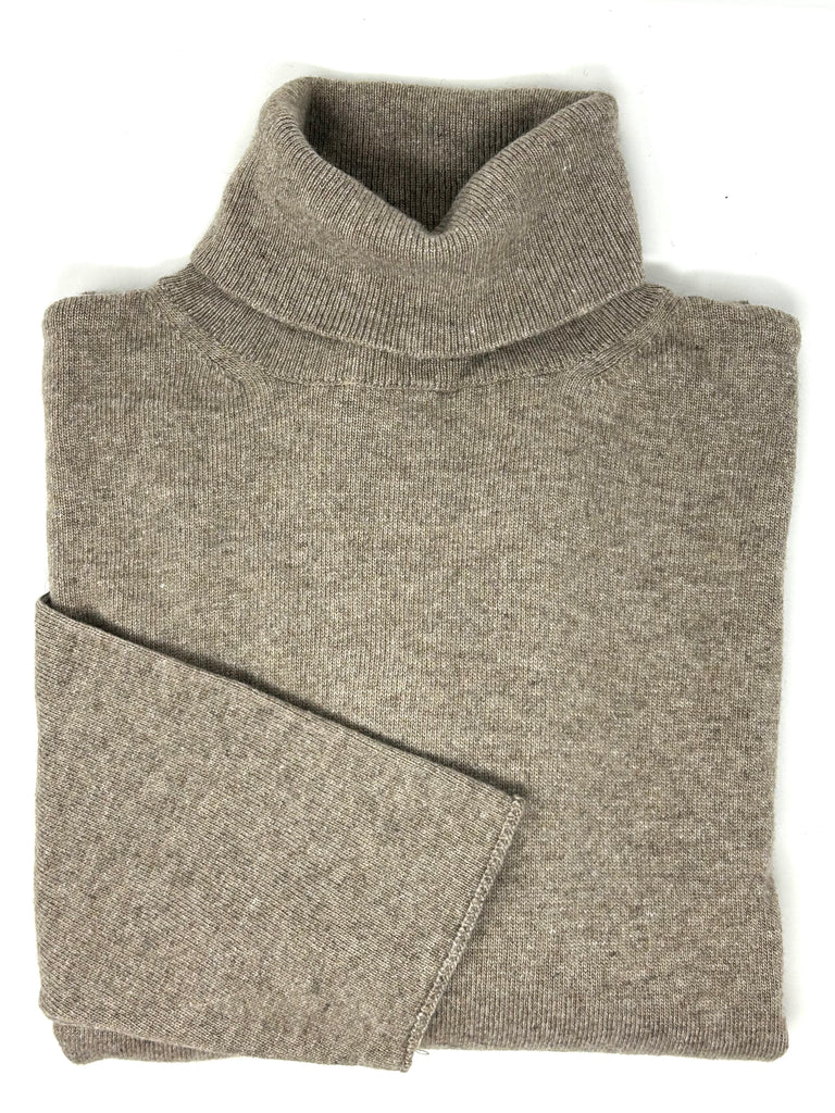 MAGLIONE "STAR" COLLO ALTO OVER BOTTONI STELLINA - Ghiglino1893