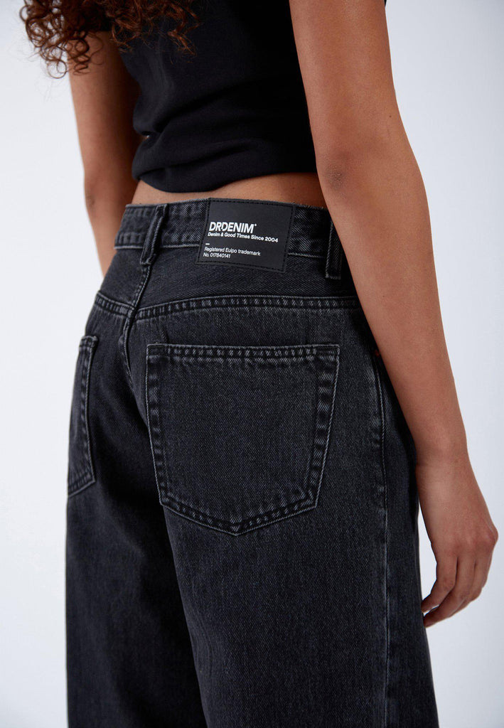 JEANS RHUE DR.DENIM - RETRO BLACK - Ghiglino1893
