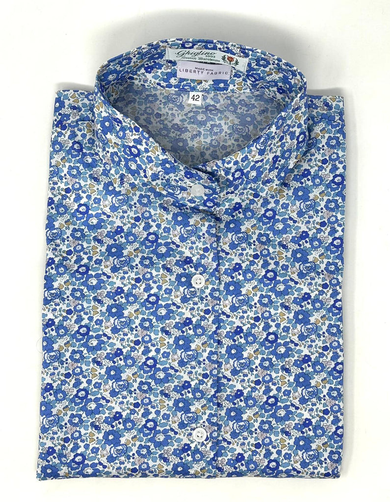 CAMICIA ANNINA MADE WITH LIBERTY FABRICS - 9 FANTASIE - Ghiglino1893