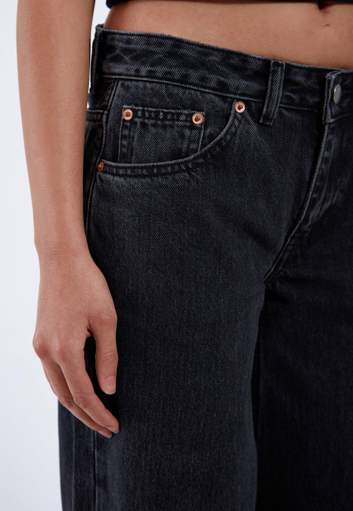 JEANS RHUE DR.DENIM - RETRO BLACK - Ghiglino1893