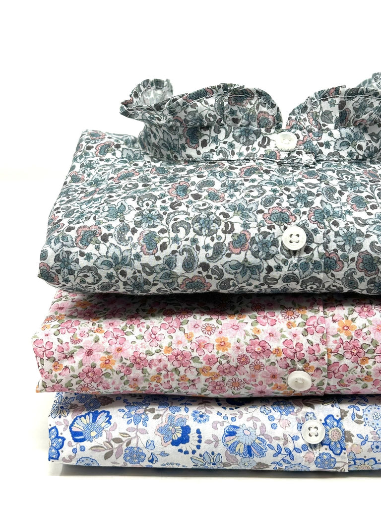 CAMICIA SISSY FIORELLINO - 3 FANTASIE - Ghiglino1893