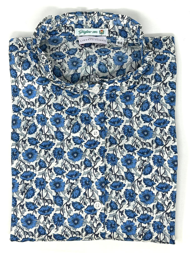 CAMICIA SISSY LIBERTY FABRICS - 8 FANTASIE - Ghiglino1893