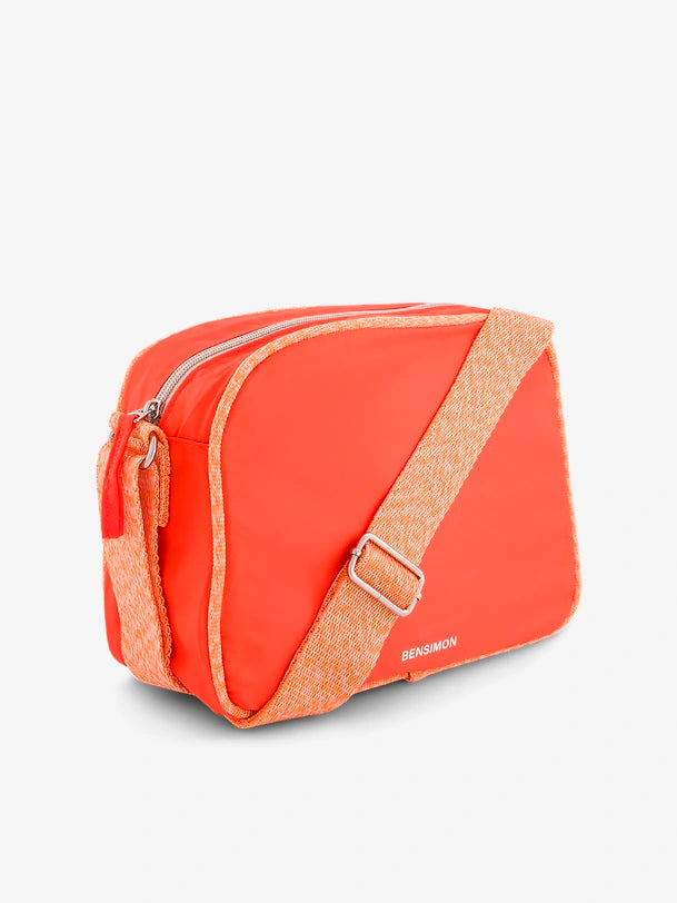 SMALL BESACE BAG COLOR LINE - ORANGE - - Ghiglino1893