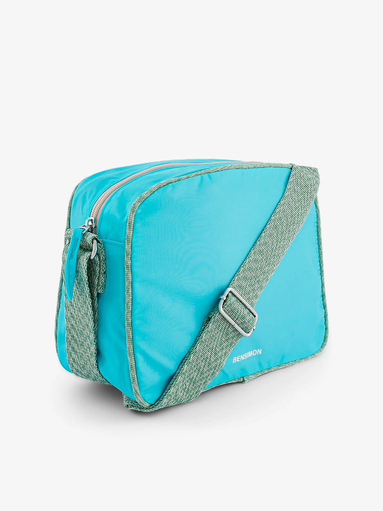 SMALL BESACE BAG COLOR LINE - CIELO - - Ghiglino1893
