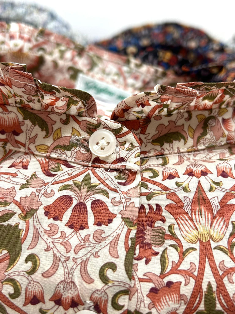 CAMICIA SISSY LIBERTY FABRICS - 8 FANTASIE - Ghiglino1893