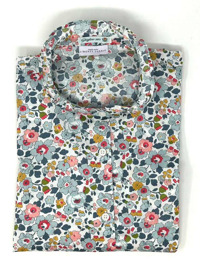 CAMICIA SISSY LIBERTY FABRICS - 8 FANTASIE - Ghiglino1893