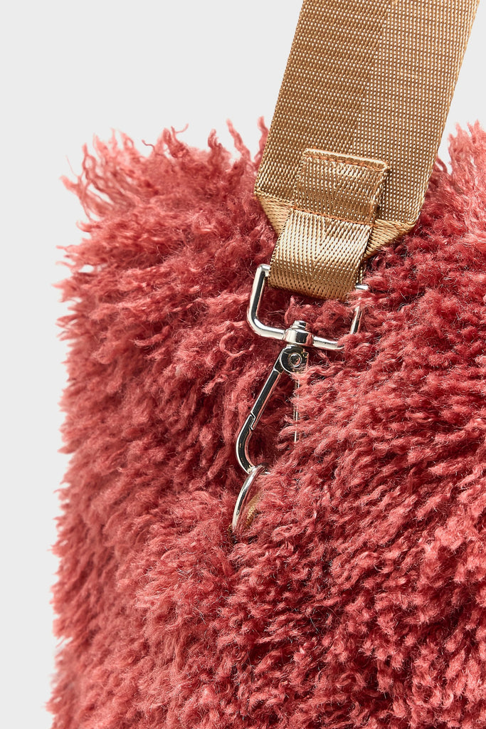 SHOPPER ECO FUR PELLICCIA - REVERSIBILE ECO PELLE MARRONE - Ghiglino1893