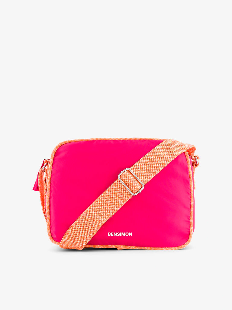 SMALL BESACE BAG COLOR LINE - AZALEA - - Ghiglino1893