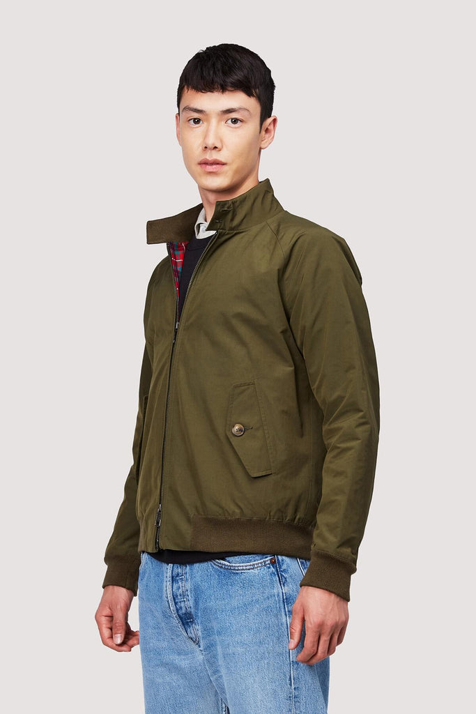 BARACUTA HARRINGTON JACKET G9 RANCING BEECH - Ghiglino1893