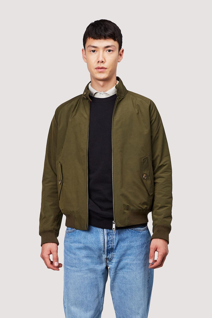 BARACUTA HARRINGTON JACKET G9 RANCING BEECH - Ghiglino1893