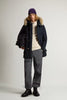 GIACCONE ARCTIC DETACHABLE FUR PARKA WOOLRICH - BLU - Ghiglino1893