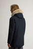 GIACCONE ARCTIC DETACHABLE FUR PARKA WOOLRICH - BLU - Ghiglino1893