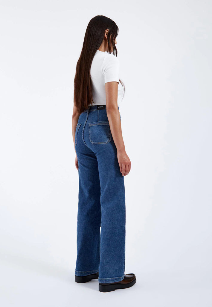 JEANS MOXY STRAIGHT PATCHE POCHET DR.DENIM - MID RETRO - Ghiglino1893