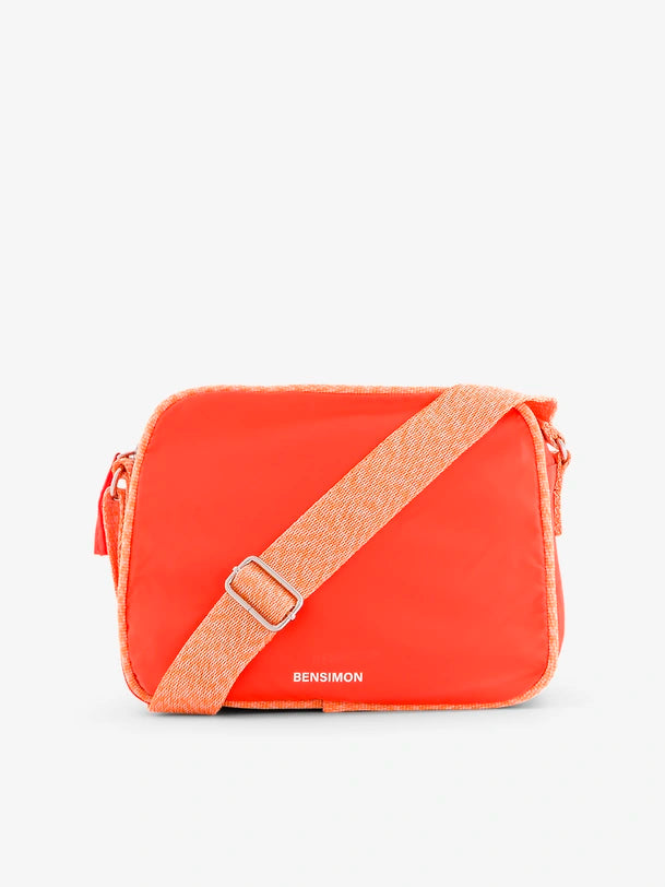 SMALL BESACE BAG COLOR LINE - ORANGE - - Ghiglino1893