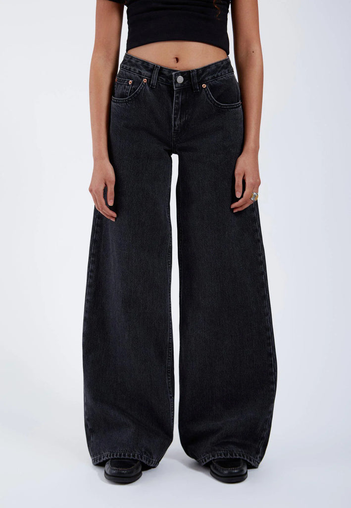 JEANS RHUE DR.DENIM - RETRO BLACK - Ghiglino1893