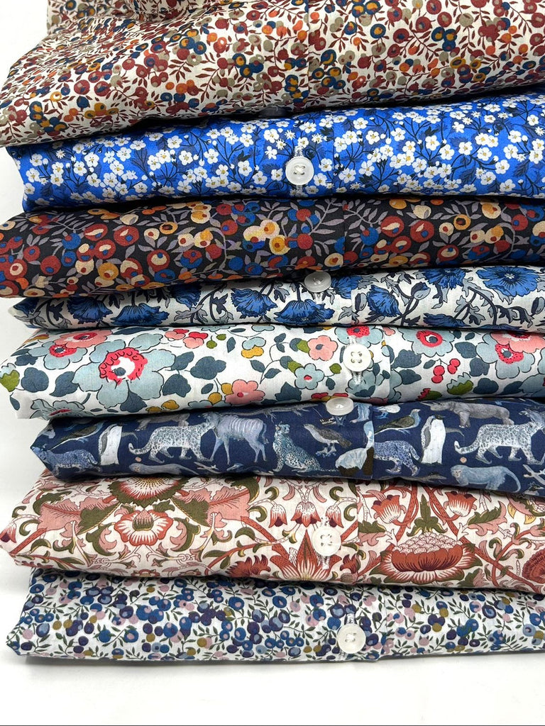 CAMICIA SISSY LIBERTY FABRICS - 8 FANTASIE - Ghiglino1893