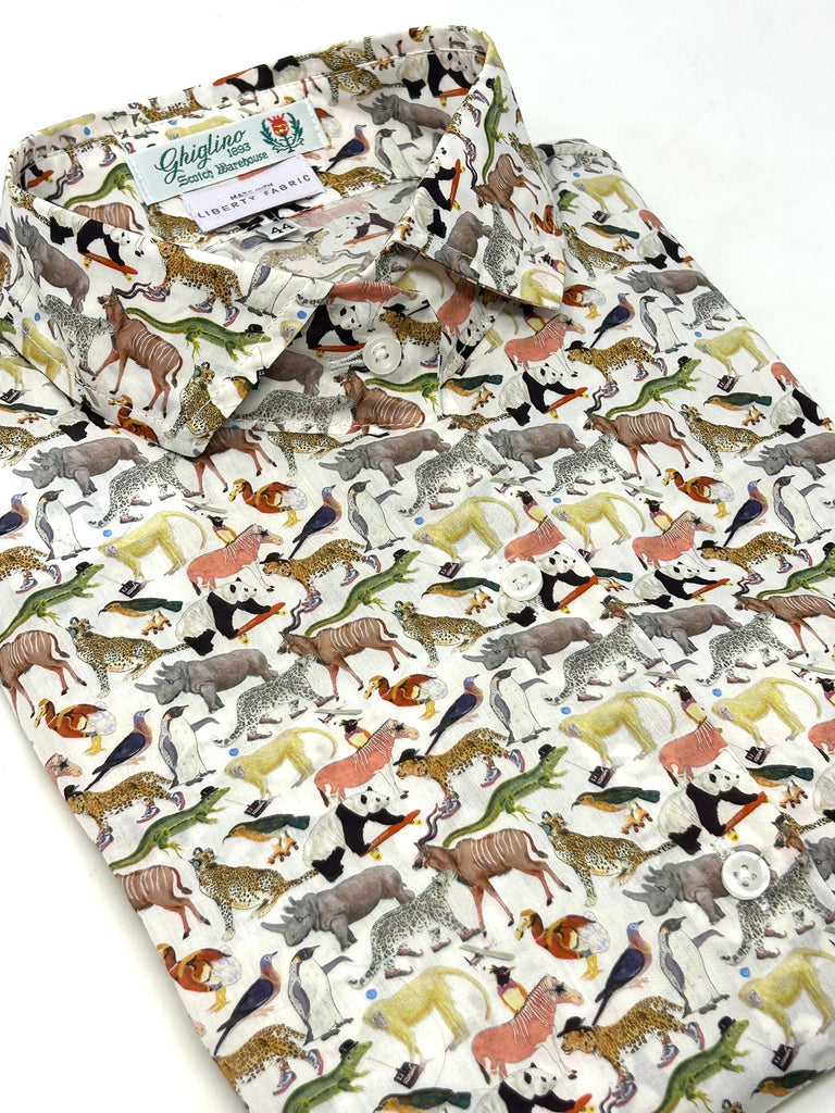 CAMICIA ANNINA MADE WITH LIBERTY FABRICS - 9 FANTASIE - Ghiglino1893