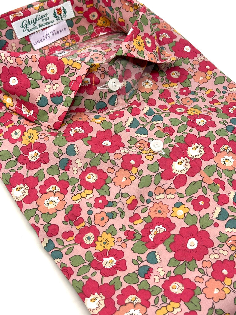 CAMICIA ANNINA MADE WITH LIBERTY FABRICS - 9 FANTASIE - Ghiglino1893