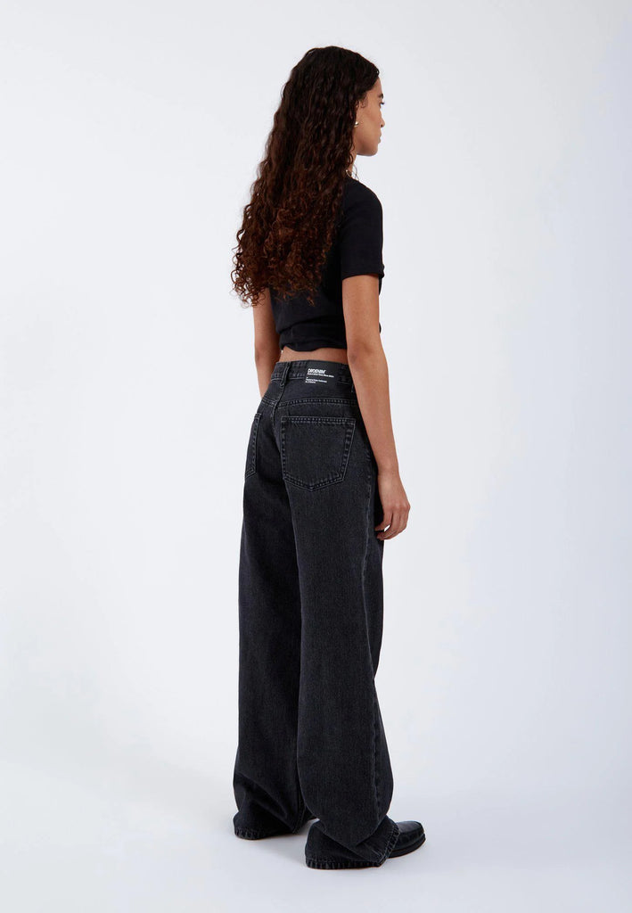 JEANS RHUE DR.DENIM - RETRO BLACK - Ghiglino1893