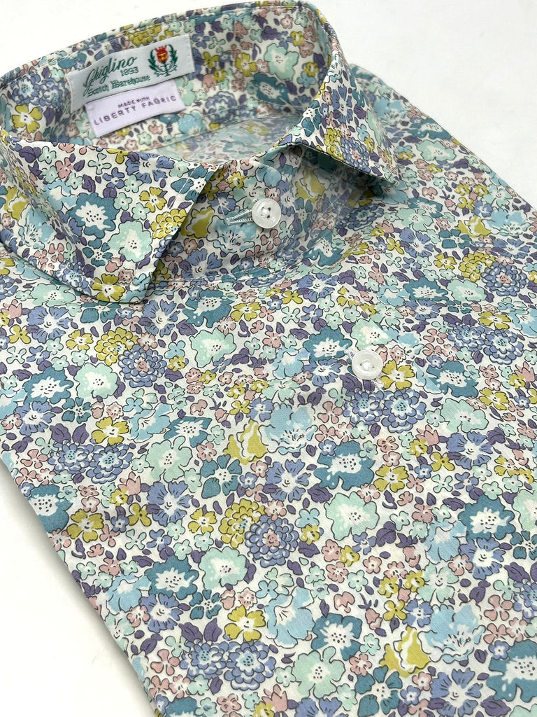 CAMICIA ANNINA MADE WITH LIBERTY FABRICS - 9 FANTASIE - Ghiglino1893