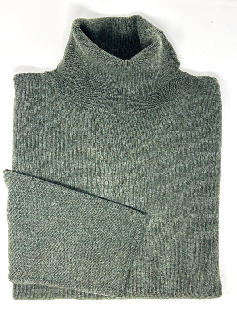 MAGLIONE "STAR" COLLO ALTO OVER BOTTONI STELLINA - Ghiglino1893