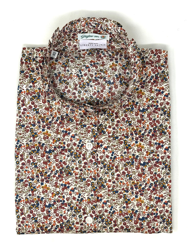 CAMICIA SISSY LIBERTY FABRICS - 8 FANTASIE - Ghiglino1893