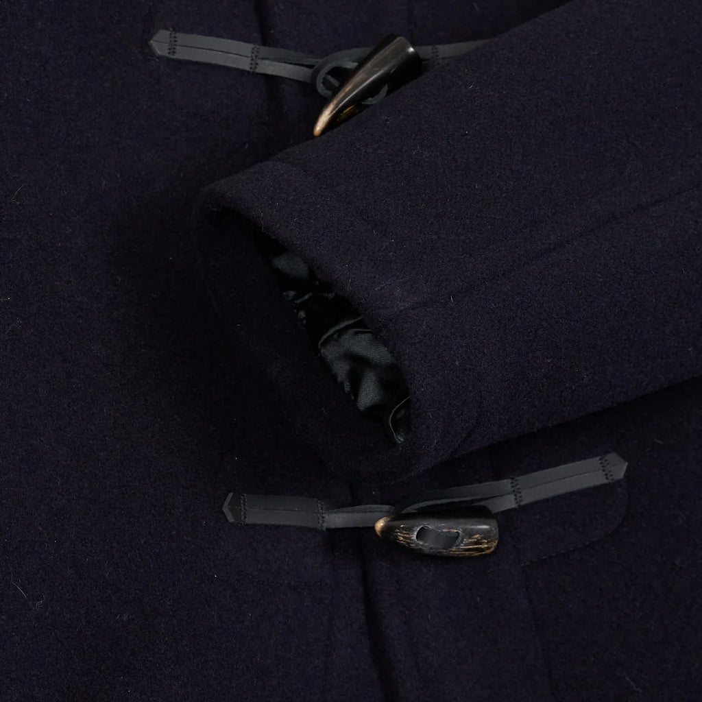 DUFFLE COAT MID-LENGHT GLOVERALL - NAVY DRESS GORDON - Ghiglino1893