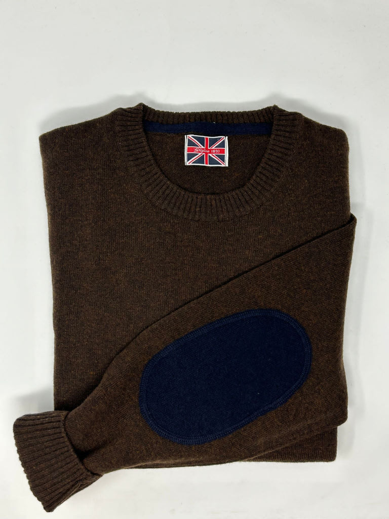 Generico Toppe Di Lana per Maglioni in maglione di cotone di grandi  dimensioni abbinata ai colori alla moda da uomo Maglione Bambina 7 Anni  Cappotto