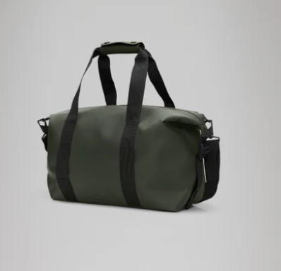 RAINS HILO WEEKEND BAG SMALL VERDE - Ghiglino1893