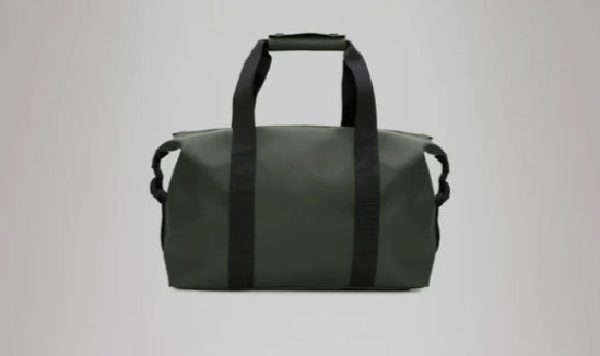 RAINS HILO WEEKEND BAG SMALL VERDE - Ghiglino1893