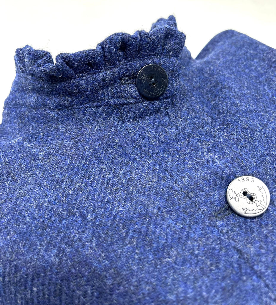 GIACCA DEL CAMALLO "LADIES" MICRO ROUCHES HARRIS TWEED - 3 COLORI - Ghiglino1893