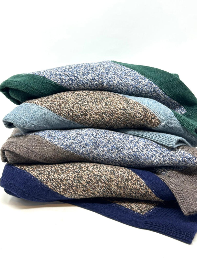 MAGLIONE "TOMMY" TOPPA MOULINE' - Ghiglino1893