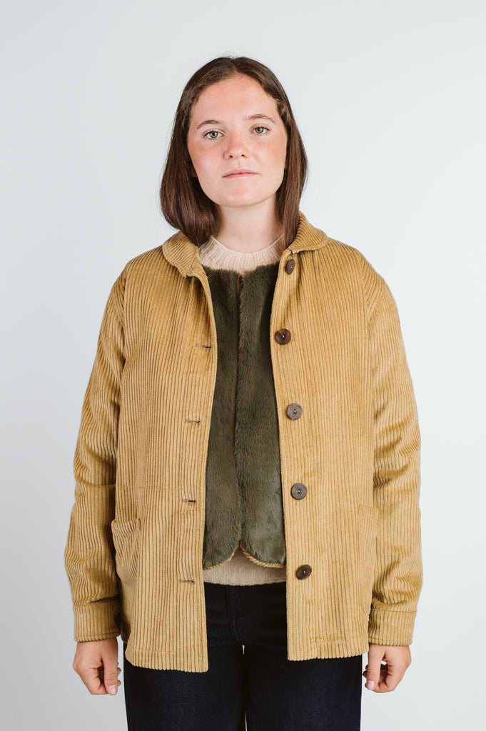 CAMALLINA VELLUTO A COSTE SOTTOCOLLO HARRIS TWEED- 3 COLORI - Ghiglino1893