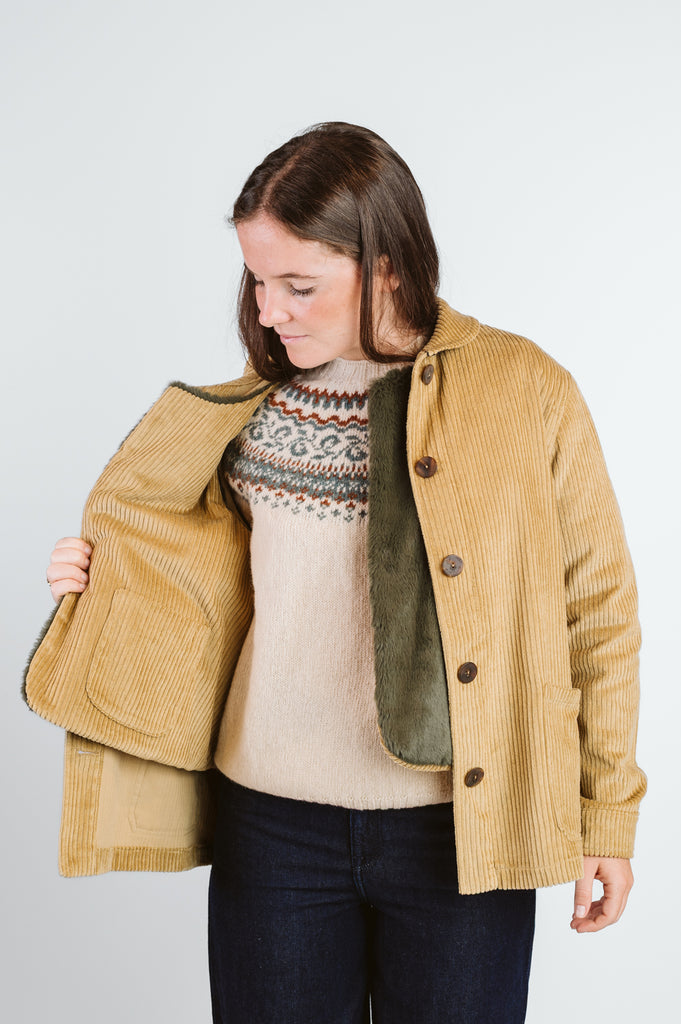 CAMALLINA VELLUTO A COSTE SOTTOCOLLO HARRIS TWEED- 3 COLORI - Ghiglino1893