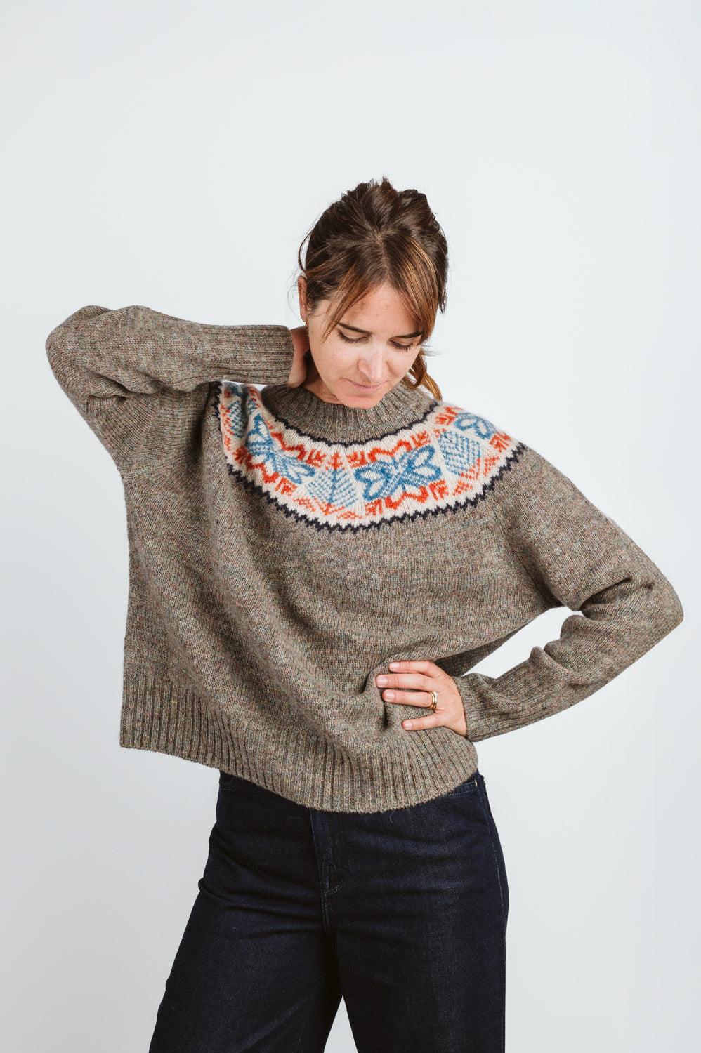 MAGLIONE GIROCOLLO FAIR ISLAND GHIGLINO 1893 – Ghiglino1893