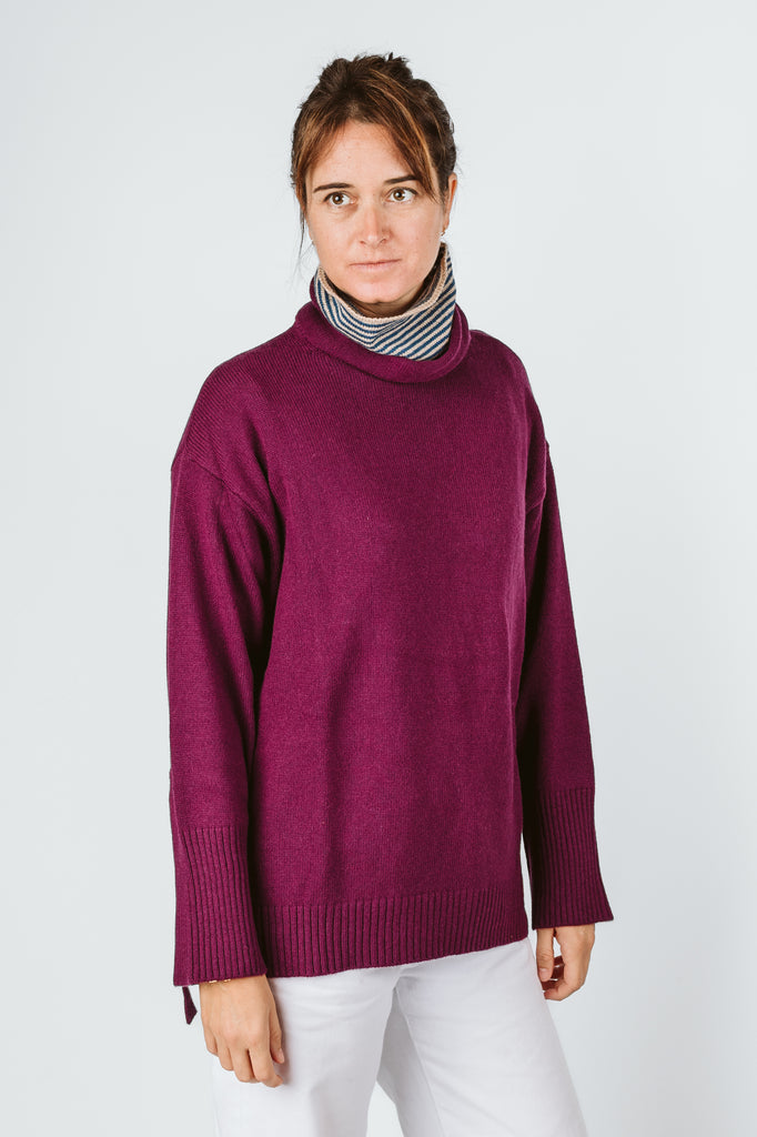 DOLCEVITA "MALLY" DOPPIO COLLO RIGHINE - 2 COLORI - Ghiglino1893