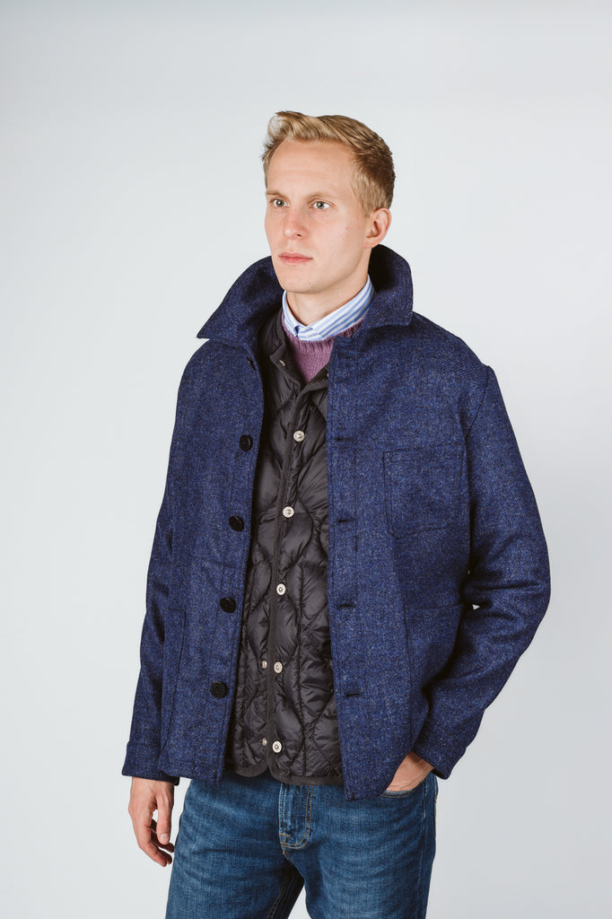 GIACCA DEL CAMALLO HARRIS TWEED - Ghiglino1893