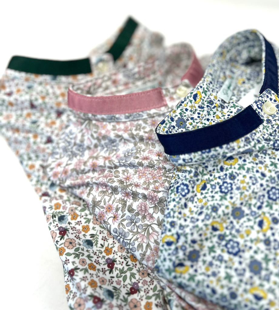 CAMICIA MONICA  "TRAVEL" JERSEY NO STIRO COLLETTO COREANA - Ghiglino1893